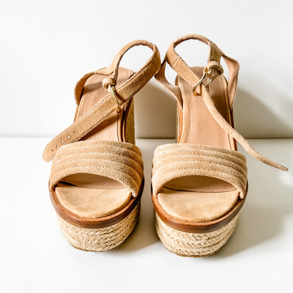 Suede Ugg Wedge Heels